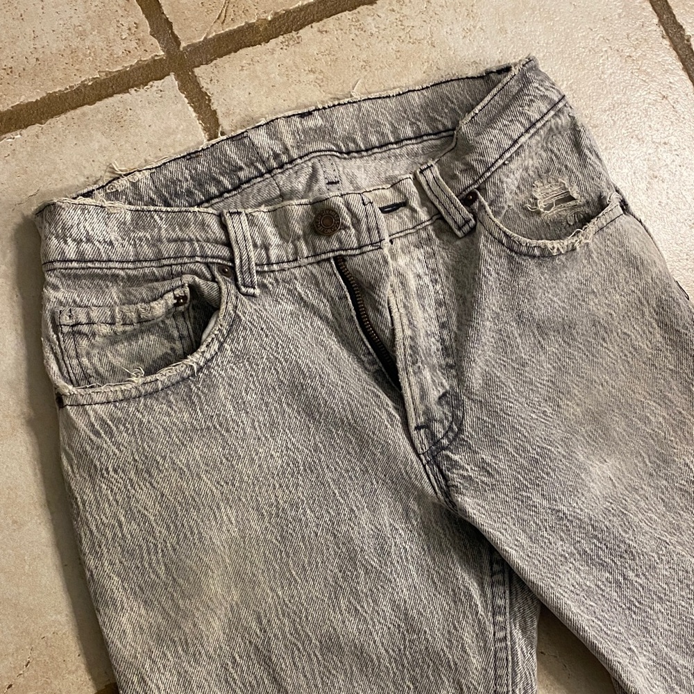 Light gray vintage Levi’s jeans